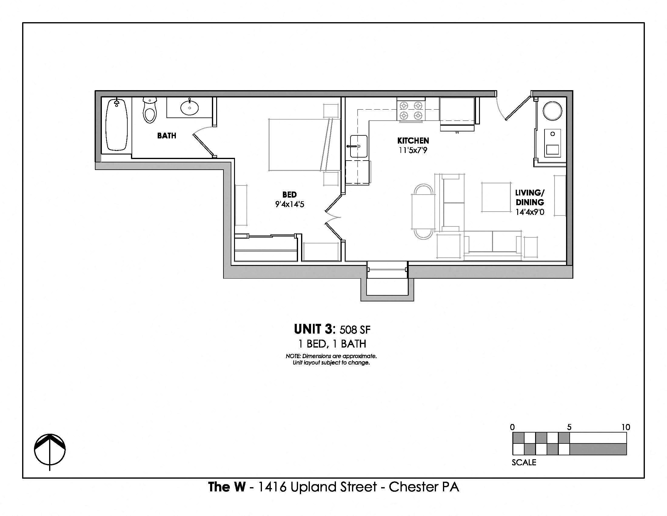 Suite A Floorplan